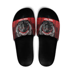 Aotearoa Bulldog Personalised Slide Sandals Maori Kowhaiwhai Motif - Aussie Hoodie