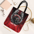 Aotearoa Bulldog Personalised Tote Bag Maori Kowhaiwhai Motif - Aussie Hoodie
