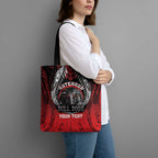 Aotearoa Bulldog Personalised Tote Bag Maori Kowhaiwhai Motif - Aussie Hoodie