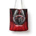Aotearoa Bulldog Personalised Tote Bag Maori Kowhaiwhai Motif - Aussie Hoodie