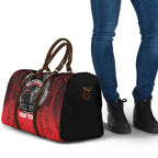 Aotearoa Bulldog Personalised Travel Bag Maori Kowhaiwhai Motif - Aussie Hoodie