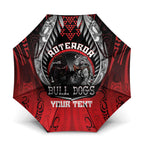 Aotearoa Bulldog Personalised Umbrella Maori Kowhaiwhai Motif - Aussie Hoodie