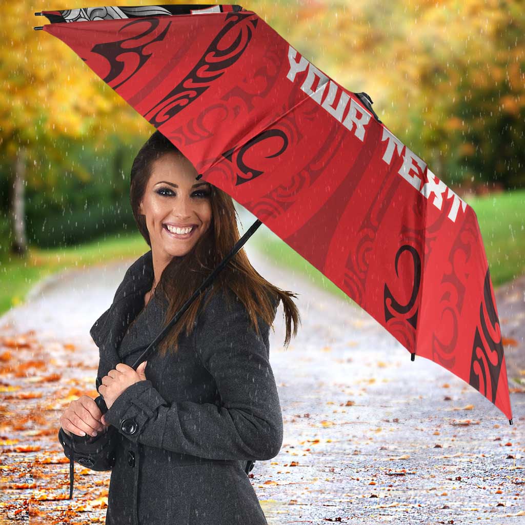 Aotearoa Bulldog Personalised Umbrella Maori Kowhaiwhai Motif - Aussie Hoodie