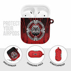 Aotearoa Bulldog AirPods Case New Zealand Kowhaiwhai Tribal - Aussie Hoodie