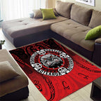 Aotearoa Bulldog Area Rug New Zealand Kowhaiwhai Tribal
