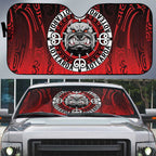 Aotearoa Bulldog Auto Sun Shade New Zealand Kowhaiwhai Tribal - Aussie Hoodie