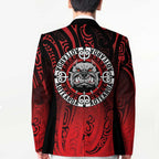 Aotearoa Bulldog Blazer New Zealand Kowhaiwhai Tribal - Aussie Hoodie