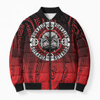 Aotearoa Bulldog Bomber Puffer Jacket New Zealand Kowhaiwhai Tribal - Aussie Hoodie