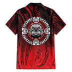 Aotearoa Bulldog Hawaiian Shirt New Zealand Kowhaiwhai Tribal