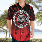 Aotearoa Bulldog Hawaiian Shirt New Zealand Kowhaiwhai Tribal