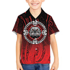 Aotearoa Bulldog Hawaiian Shirt New Zealand Kowhaiwhai Tribal
