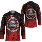 Aotearoa Bulldog Hockey Jersey New Zealand Kowhaiwhai Tribal - Aussie Hoodie