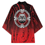 Aotearoa Bulldog Kimono New Zealand Kowhaiwhai Tribal - Aussie Hoodie