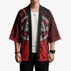 Aotearoa Bulldog Kimono New Zealand Kowhaiwhai Tribal - Aussie Hoodie