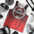 Aotearoa Bulldog Men Tank Top New Zealand Kowhaiwhai Tribal