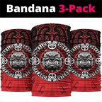 Aotearoa Bulldog Neck Gaiter New Zealand Kowhaiwhai Tribal - Aussie Hoodie