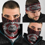 Aotearoa Bulldog Neck Gaiter New Zealand Kowhaiwhai Tribal - Aussie Hoodie