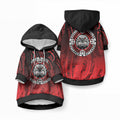 Aotearoa Bulldog Pet Hoodie New Zealand Kowhaiwhai Tribal