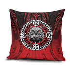 Aotearoa Bulldog Pillow Cover New Zealand Kowhaiwhai Tribal - Aussie Hoodie