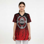 Aotearoa Bulldog Scrub Top New Zealand Kowhaiwhai Tribal - Aussie Hoodie