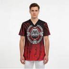 Aotearoa Bulldog Scrub Top New Zealand Kowhaiwhai Tribal - Aussie Hoodie