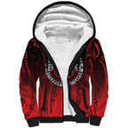 Aotearoa Bulldog Sherpa Hoodie New Zealand Kowhaiwhai Tribal