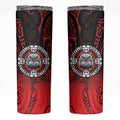 Aotearoa Bulldog Skinny Tumbler New Zealand Kowhaiwhai Tribal