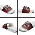 Aotearoa Bulldog Slide Sandals New Zealand Kowhaiwhai Tribal - Aussie Hoodie