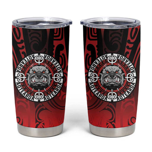 Aotearoa Bulldog Tumbler Cup New Zealand Kowhaiwhai Tribal