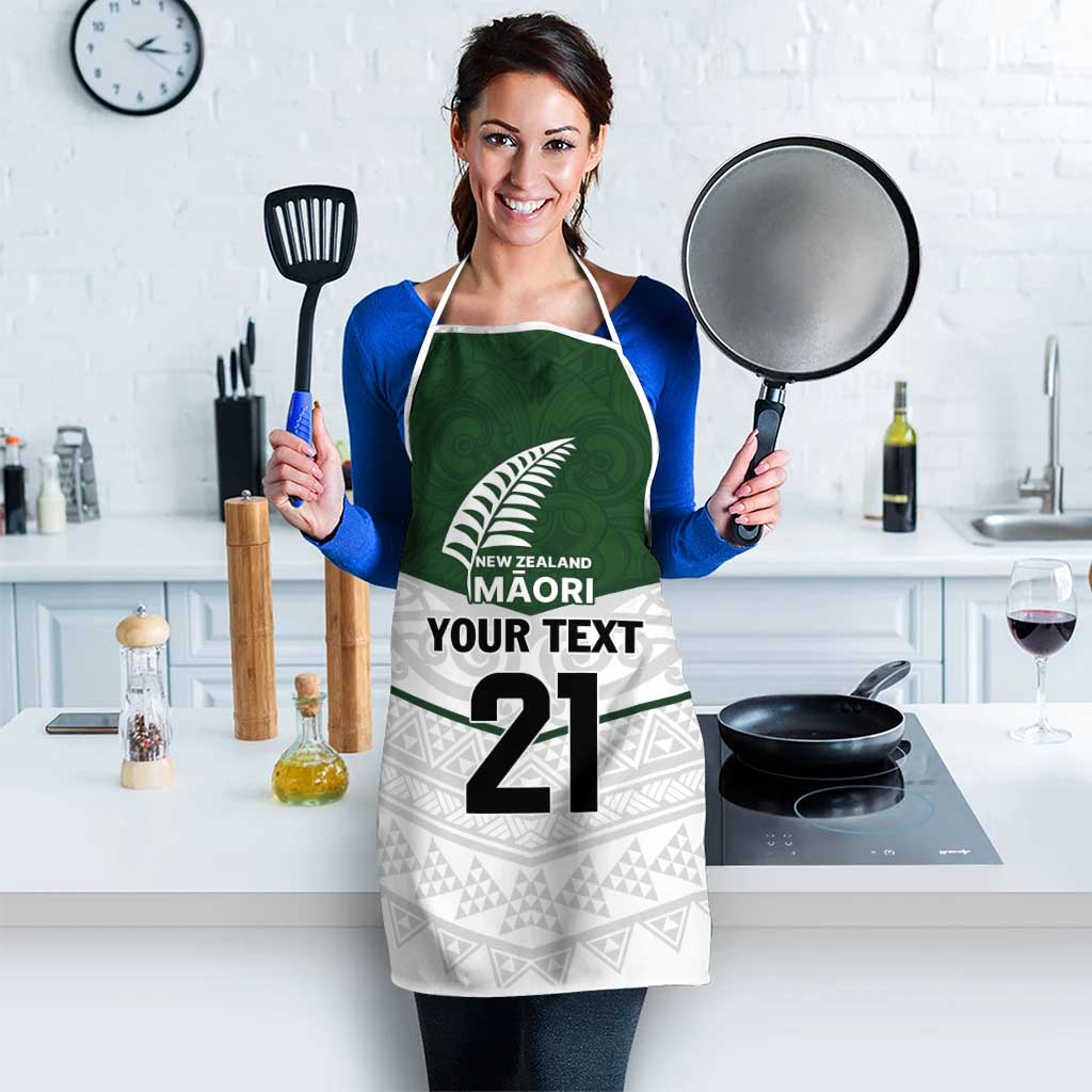 Custom New Zealand Maori Niho Taniwha Apron - Aussie Hoodie