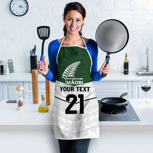Custom New Zealand Maori Niho Taniwha Apron - Aussie Hoodie