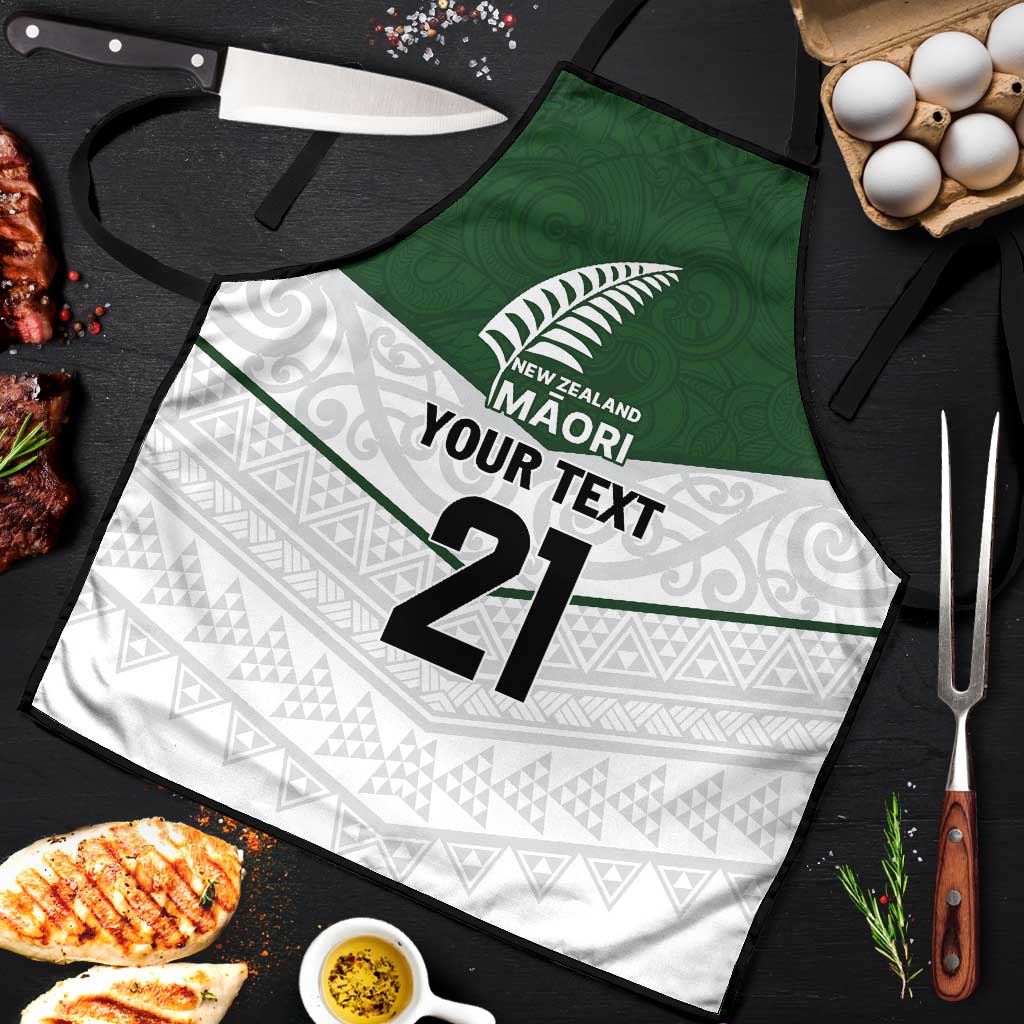 Custom New Zealand Maori Niho Taniwha Apron - Aussie Hoodie