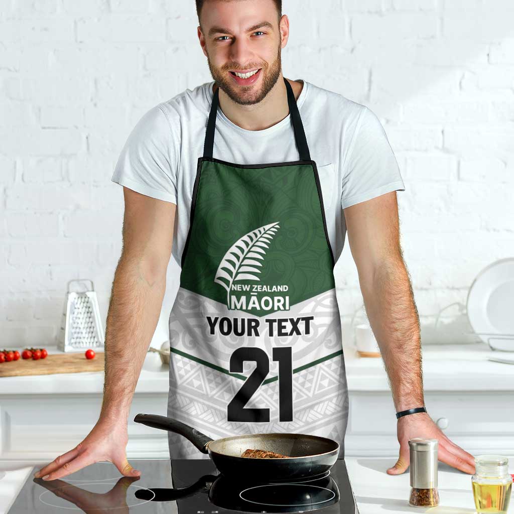 Custom New Zealand Maori Niho Taniwha Apron - Aussie Hoodie