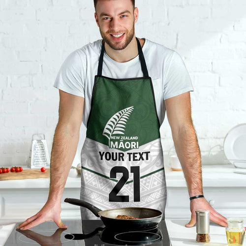 Custom New Zealand Maori Niho Taniwha Apron - Aussie Hoodie