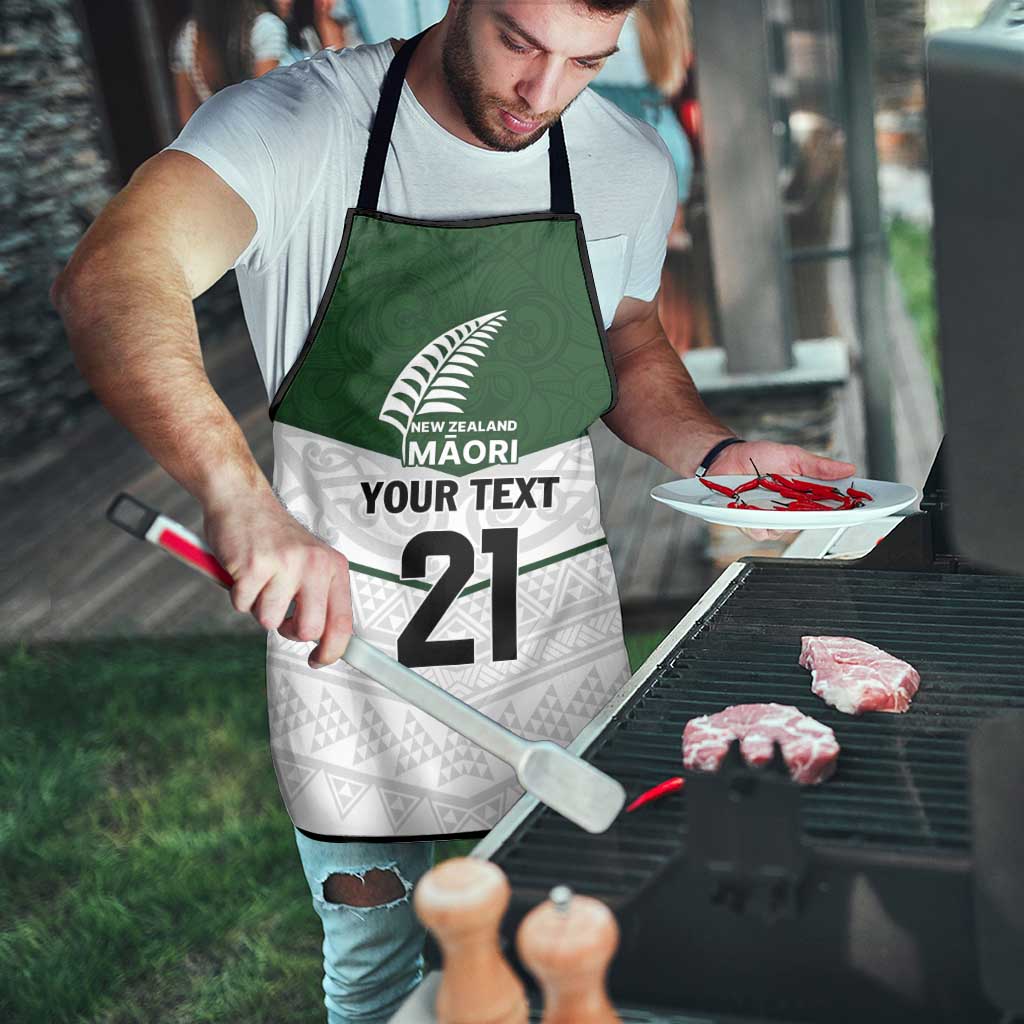 Custom New Zealand Maori Niho Taniwha Apron - Aussie Hoodie