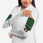 Custom New Zealand Maori Niho Taniwha Arm Sleeves - Aussie Hoodie