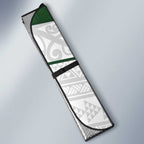Custom New Zealand Maori Niho Taniwha Auto Sun Shade - Aussie Hoodie