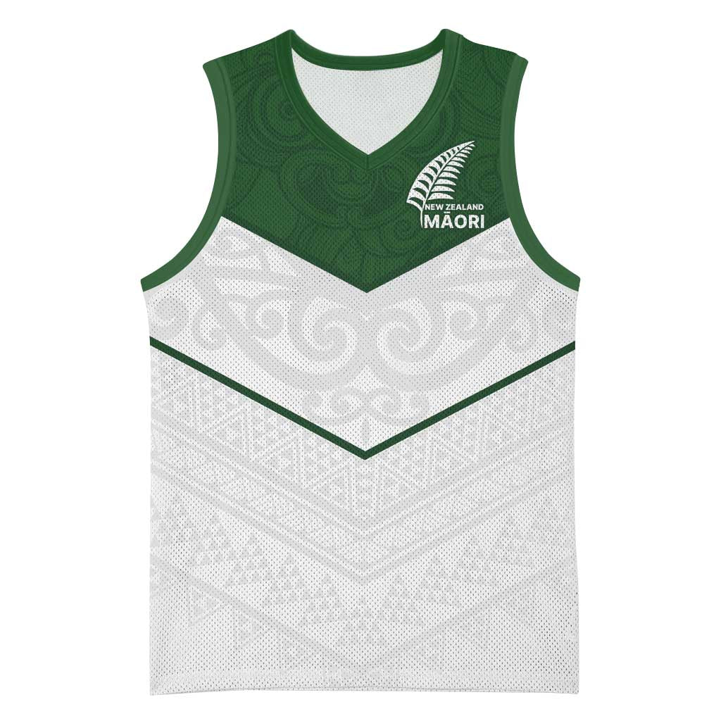 Custom New Zealand Maori Niho Taniwha Basketball Jersey - Aussie Hoodie
