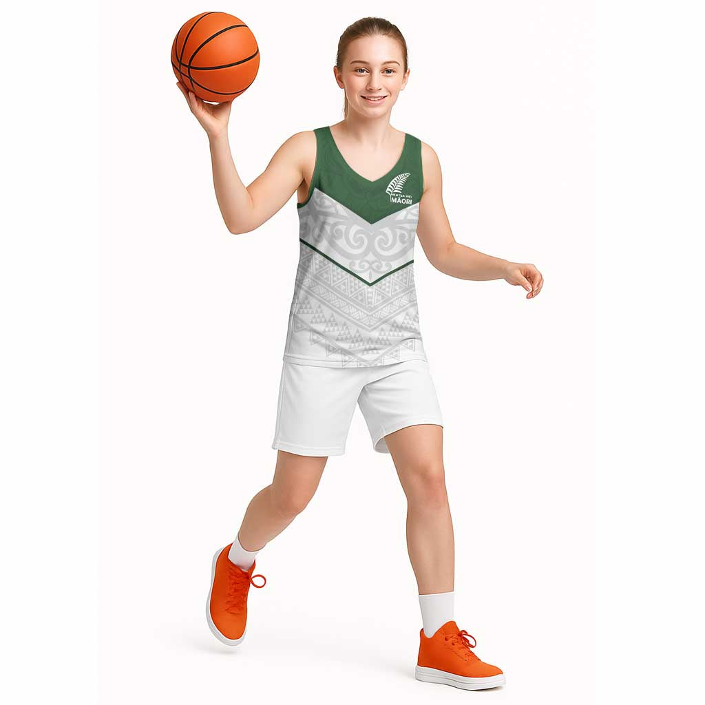 Custom New Zealand Maori Niho Taniwha Basketball Jersey - Aussie Hoodie