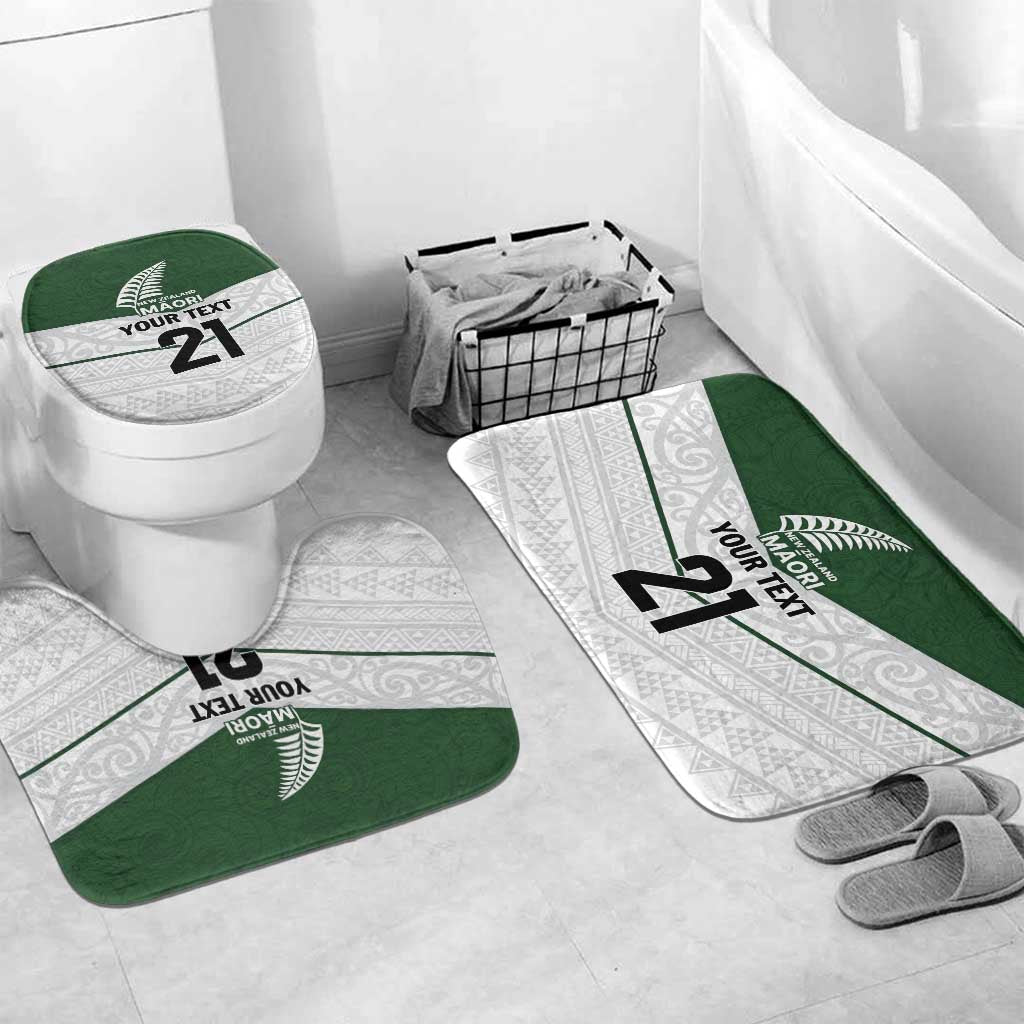 Custom New Zealand Maori Niho Taniwha Bathroom Set - Aussie Hoodie