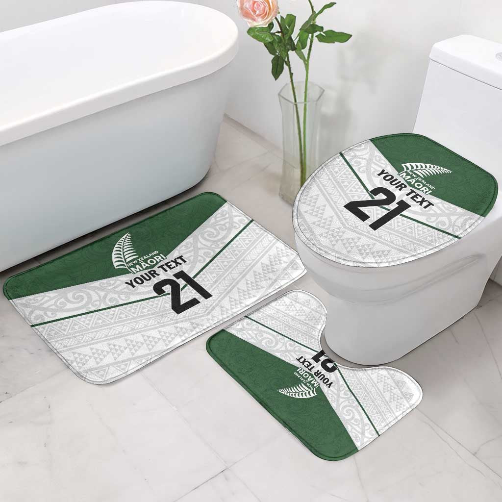 Custom New Zealand Maori Niho Taniwha Bathroom Set - Aussie Hoodie