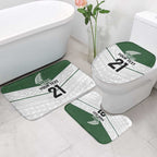 Custom New Zealand Maori Niho Taniwha Bathroom Set - Aussie Hoodie