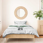 Custom New Zealand Maori Niho Taniwha Bedding Set