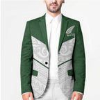 Custom New Zealand Maori Niho Taniwha Blazer - Aussie Hoodie