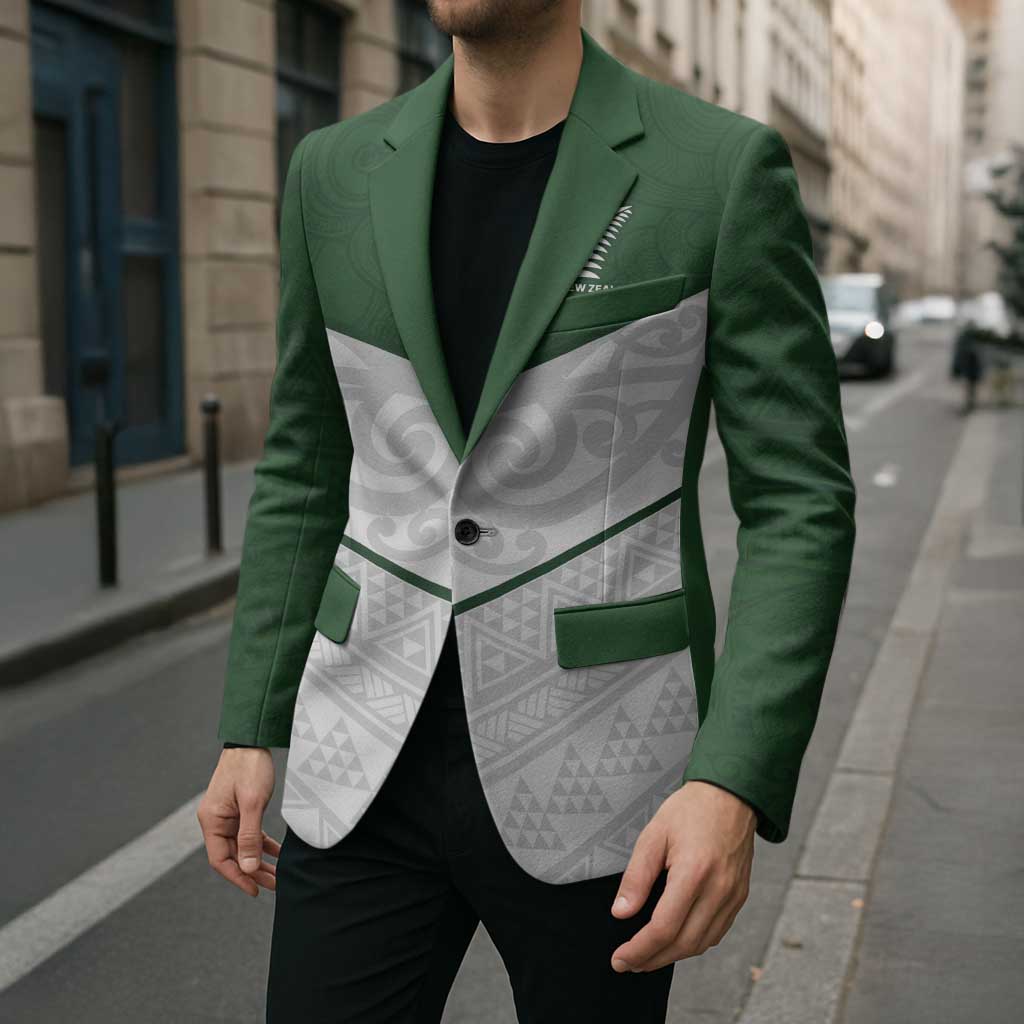 Custom New Zealand Maori Niho Taniwha Blazer - Aussie Hoodie