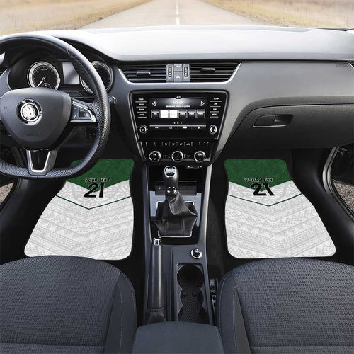 Custom New Zealand Maori Niho Taniwha Car Mats