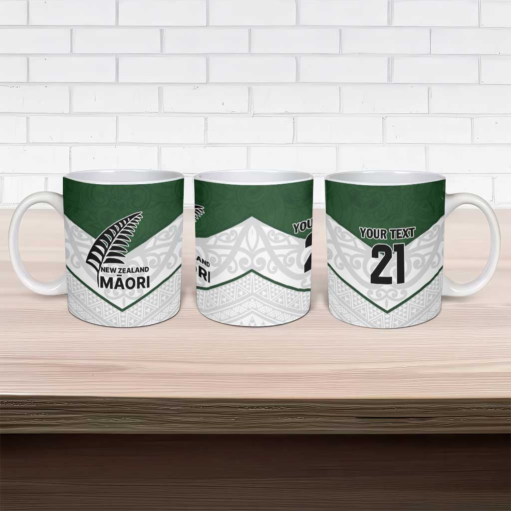 Custom New Zealand Maori Niho Taniwha Ceramic Mug - Aussie Hoodie