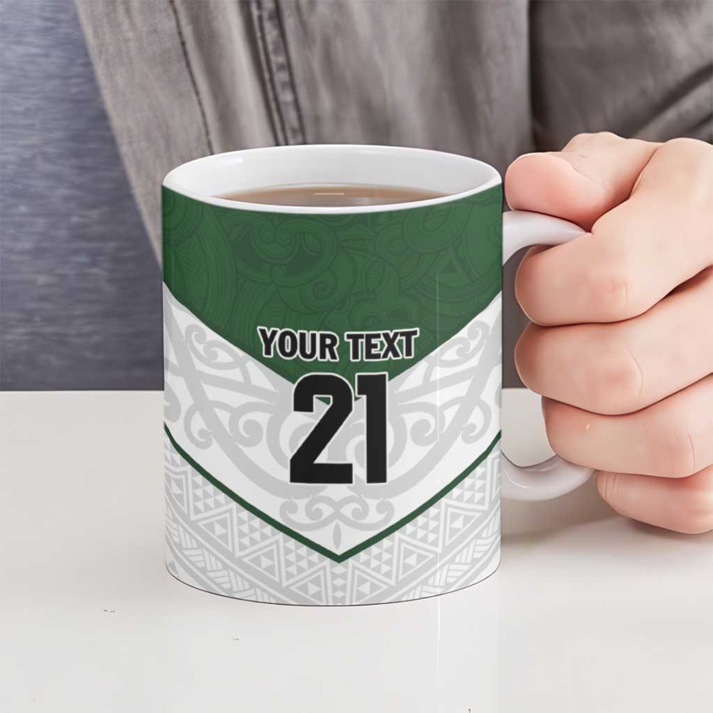 Custom New Zealand Maori Niho Taniwha Ceramic Mug - Aussie Hoodie