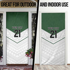 Custom New Zealand Maori Niho Taniwha Door Cover - Aussie Hoodie