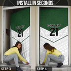 Custom New Zealand Maori Niho Taniwha Door Cover - Aussie Hoodie